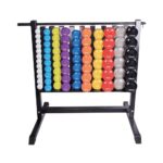 Rack para Mancuernas en Vinilo y Neopreno (lineal)