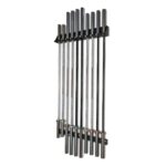 Rack de Barras Olímpicas Vertical de Pared