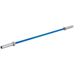 Barra Recta en Aluminio Azul