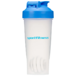 Shaker 500ML con Mezclador Azul