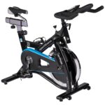Bicicleta Estática Spinning Vicenza Negro Volante 18kg Sportfitness