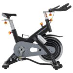 Bicicleta Estática Spinning Monza Negro-Gris Volante 20kg Sportfitness