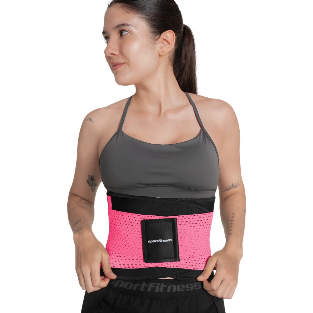 1 (22) Faja Cinturilla Doble Ajuste Fucsia - Image 1