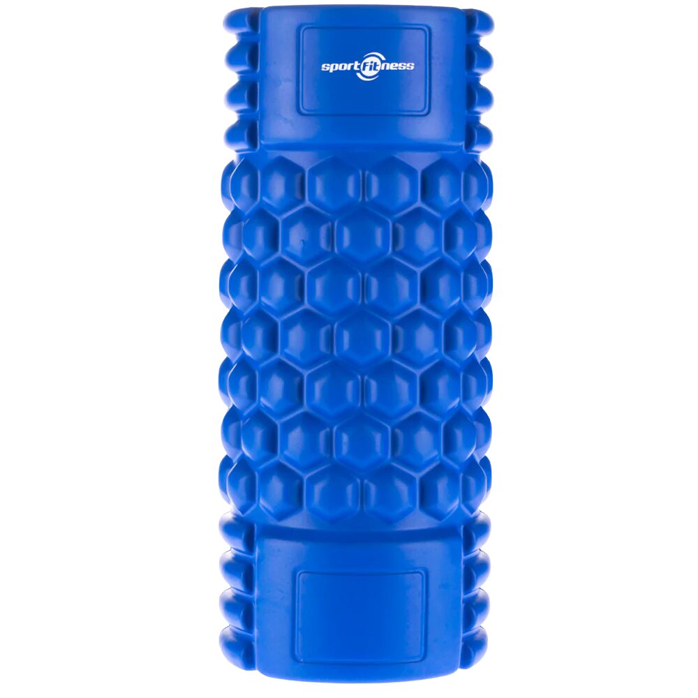 1 (75) Foam Roller de Espuma Grabado Profundo azul - Image 1