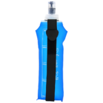 Botella Para Agua Flexible Azul 500ML - Image 2
