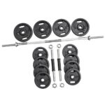 KIT DE MANCUERNAS Y BARRA DE 1.20MTS 96 LIBRAS 385.000